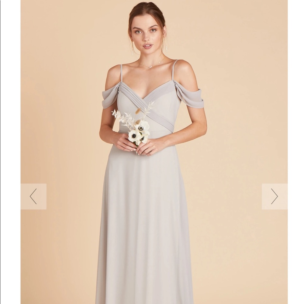Birdy Grey Dove Gray Bridesmaid Dress - Picture 2 of 3